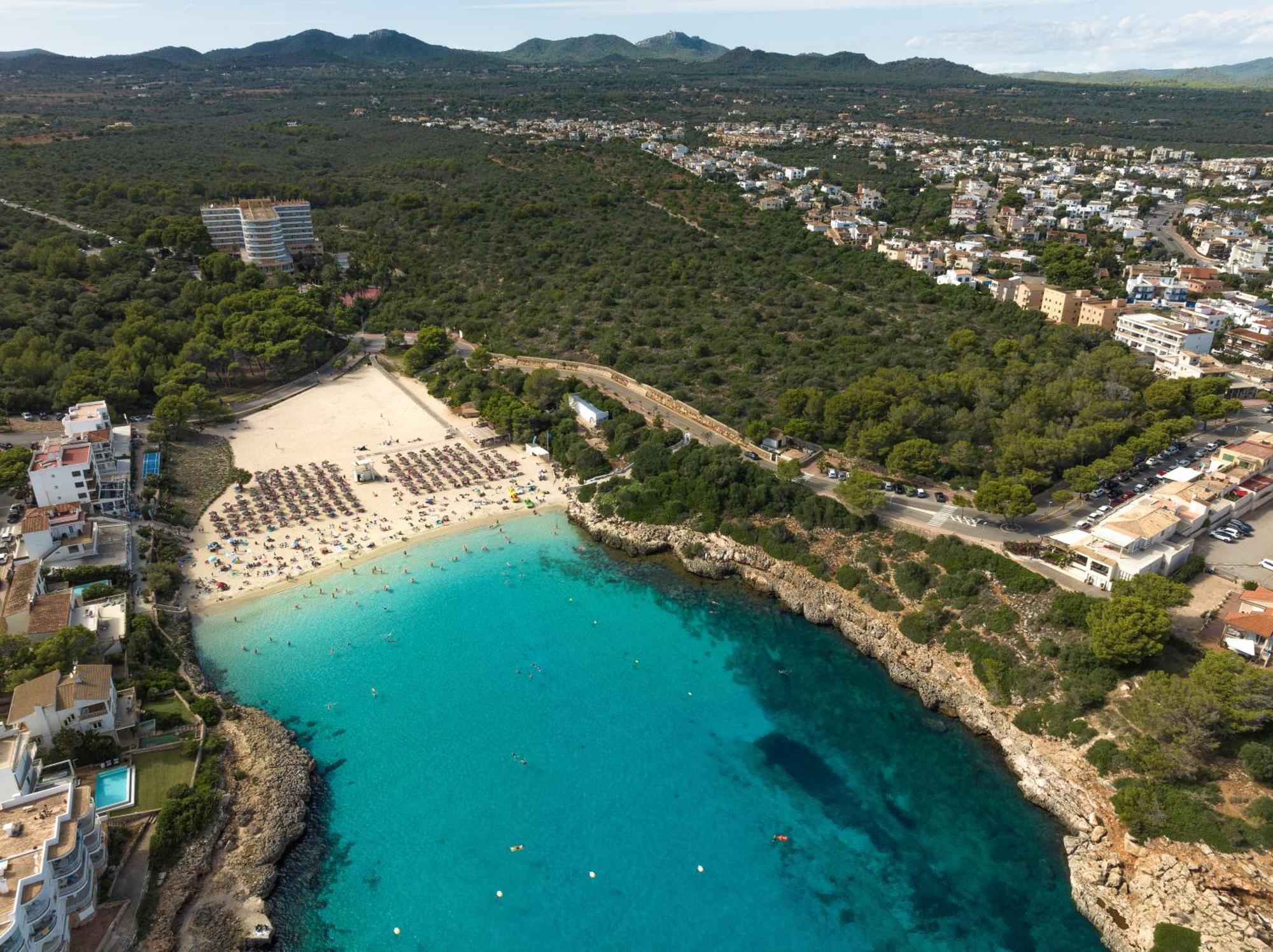 Villa Cala Marsal Puerto Colom Eksteriør billede
