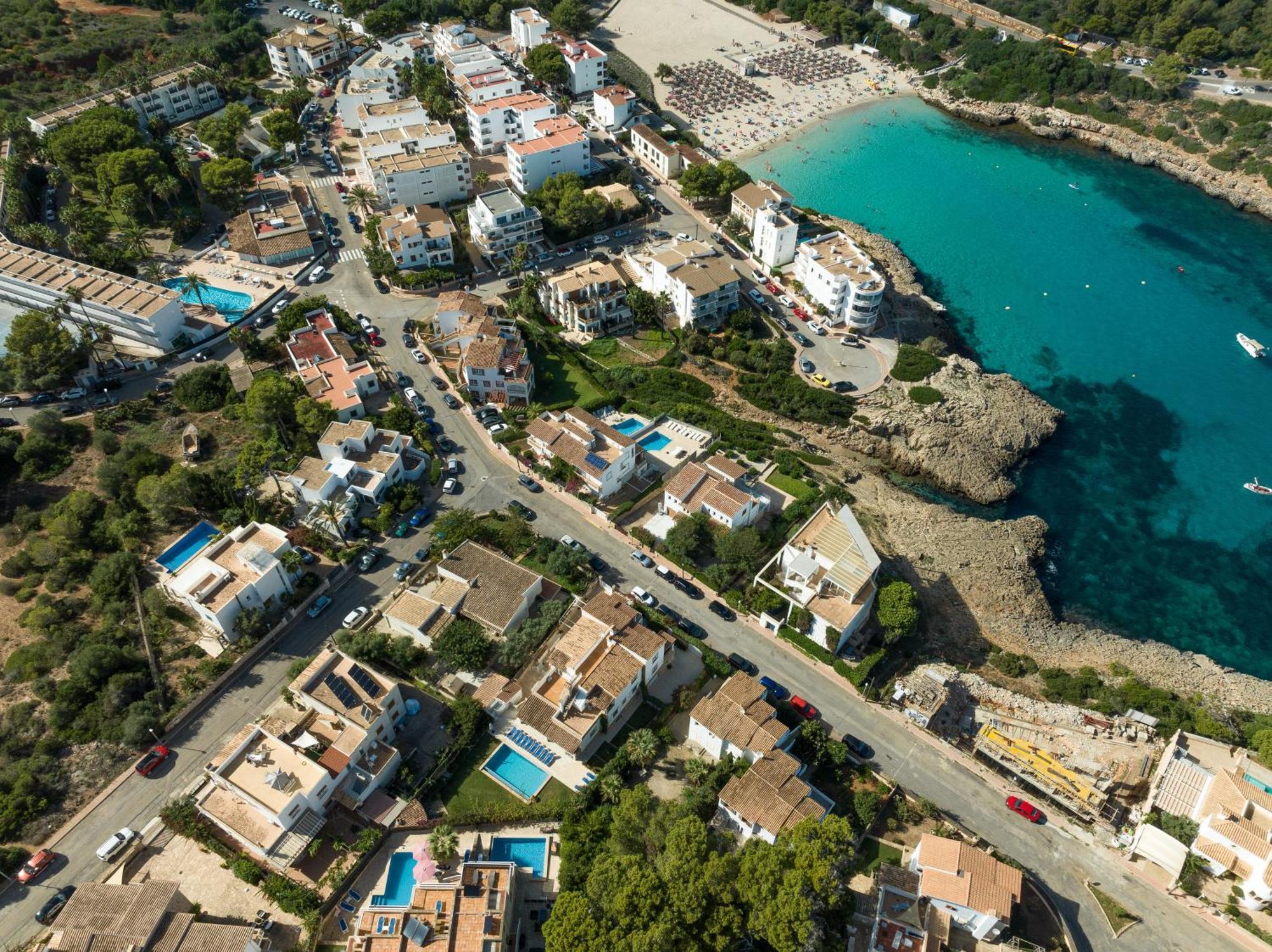 Villa Cala Marsal Puerto Colom Eksteriør billede