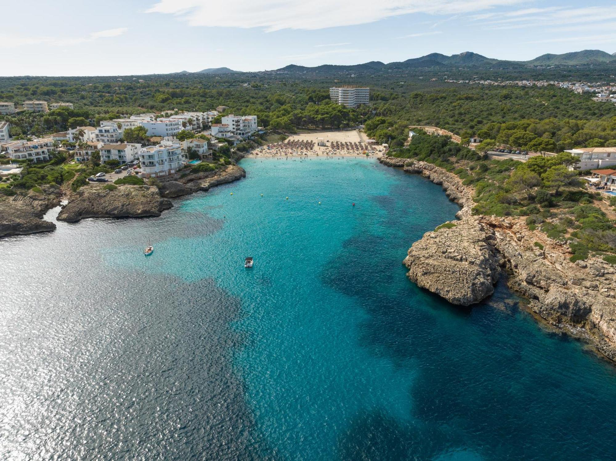 Villa Cala Marsal Puerto Colom Eksteriør billede